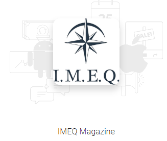 Icon with IMEQ logo and OS platforms icons